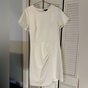 Express Off White Colored knee length dress. Sz Small